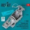 RESKIT RSU48-0336 F-105D Thunderchief cockpit late modification (Basic edition with 3D decals) for HobbyBoss kit (3D Printed) 1/48